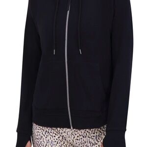 Classic Black Zip-Up Hoodie